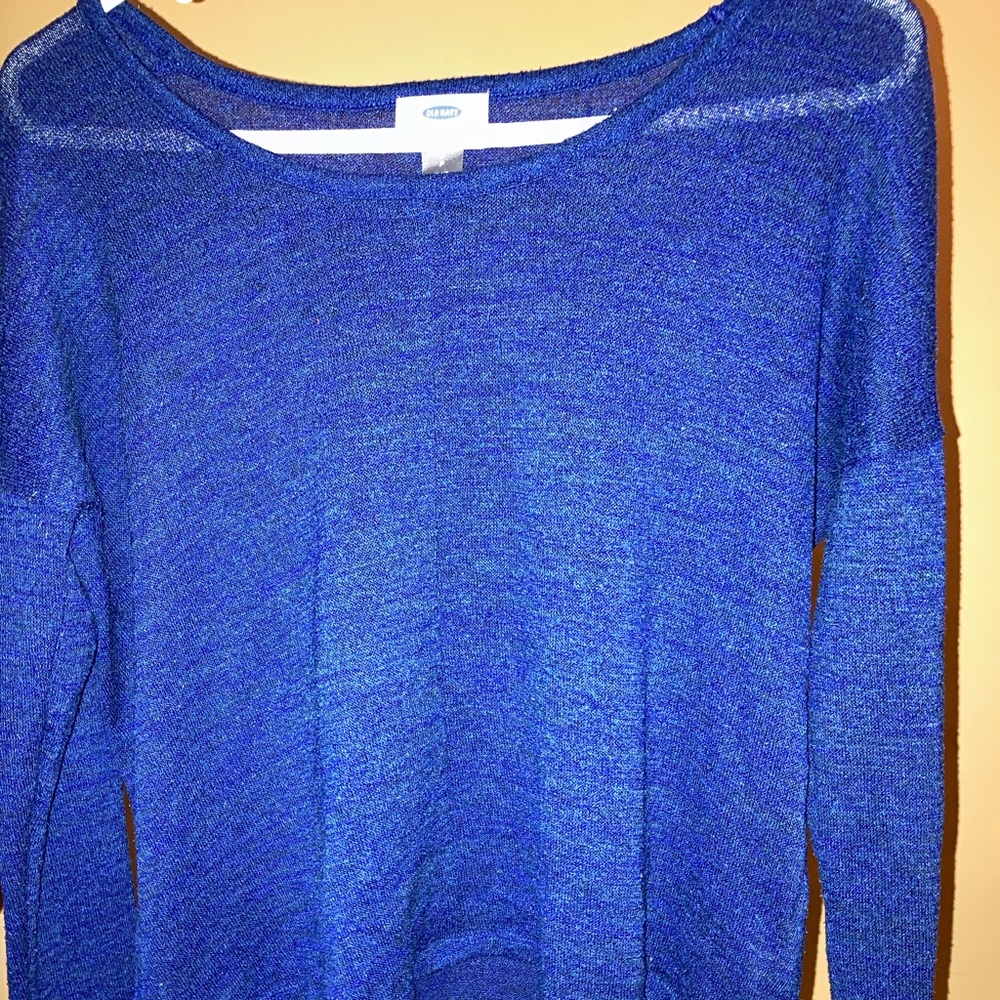 Blue sweater